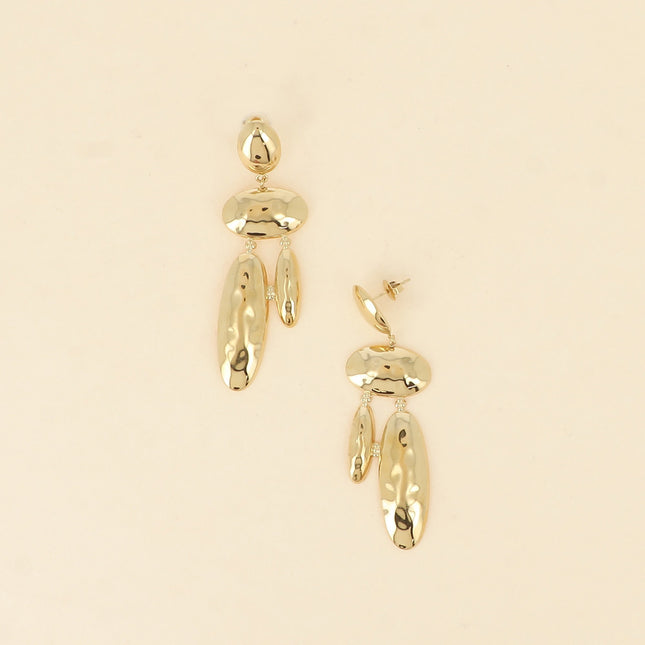 Boucles pendantes - formes géométriques
