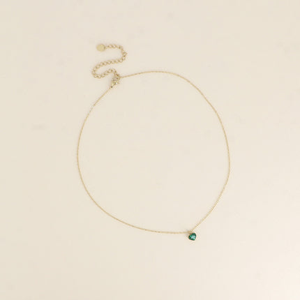 Collier - petit pendentif coeur en cristal Swarovski®