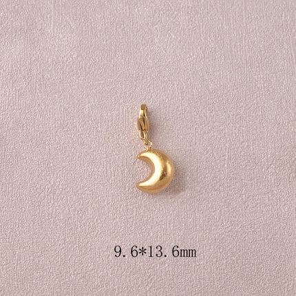 Charm - croissant de lune brossé