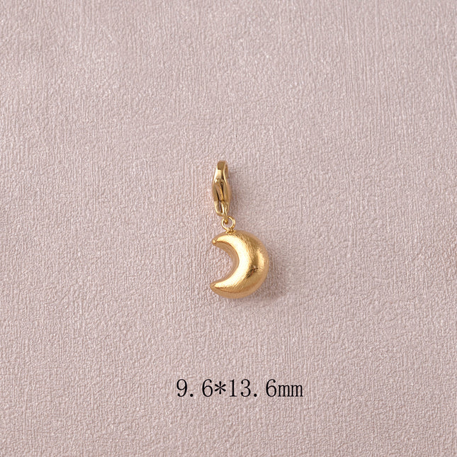 Charm - croissant de lune brossé