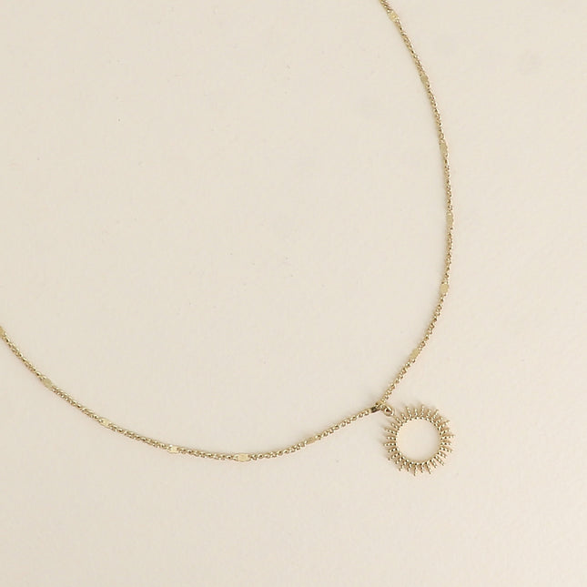 Collier Flamy - soleil