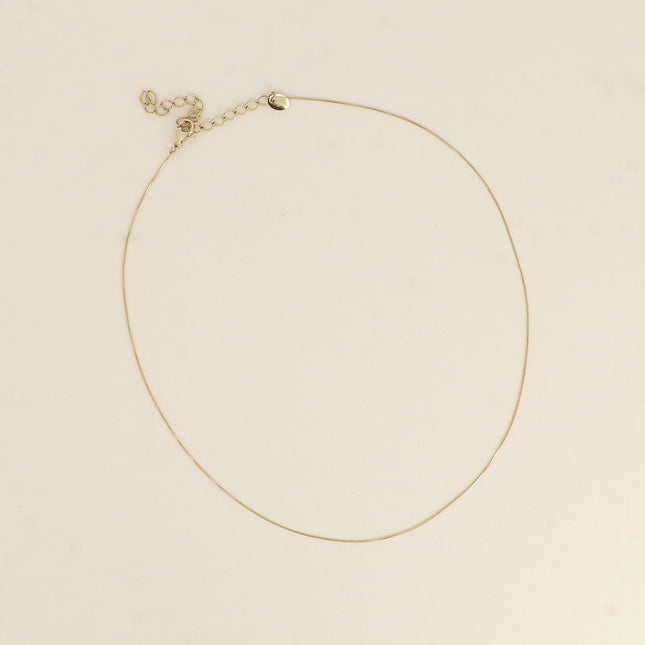Collier - maille fine 0,5mm