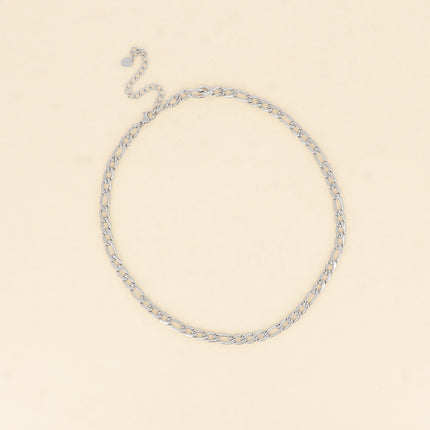 Necklace - figaro chain 40+8CM