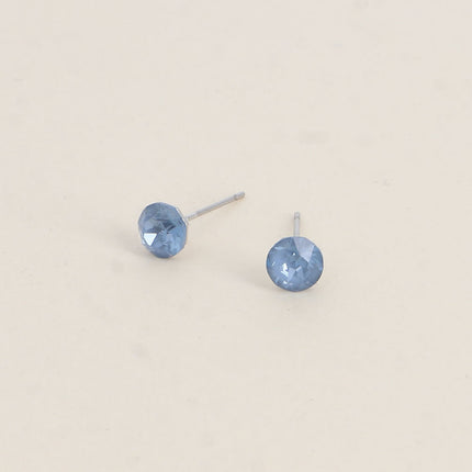 Boucles puces en laiton - cristaux de Swarovski® SS29