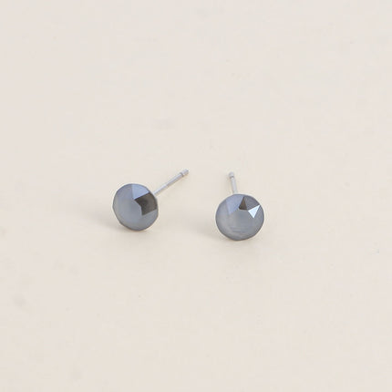 Boucles puces en laiton - cristaux de Swarovski® SS29