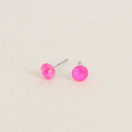 Boucles puces en laiton - cristaux de Swarovski® SS29