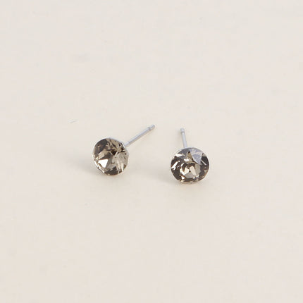 Boucles puces en laiton - cristaux de Swarovski® SS29