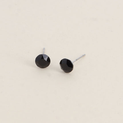 Boucles puces en laiton - cristaux de Swarovski® SS29