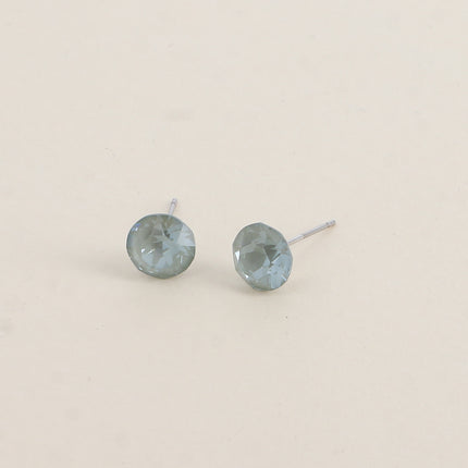 Boucles puces en laiton - cristaux de Swarovski® SS39