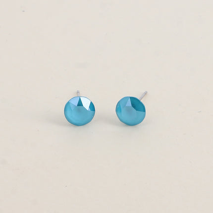 Boucles puces en laiton - cristaux de Swarovski® SS39
