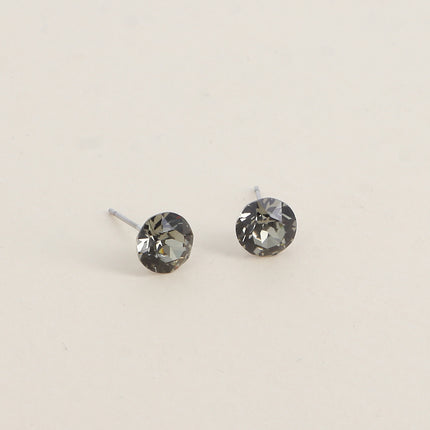 Boucles puces en laiton - cristaux de Swarovski® SS39