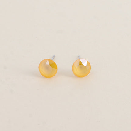 Boucles puces en laiton - cristaux de Swarovski® SS39