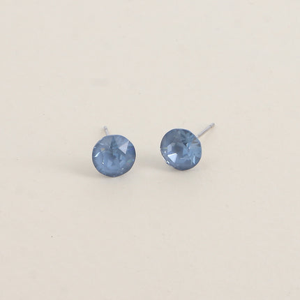 Boucles puces en laiton - cristaux de Swarovski® SS39