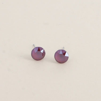 Boucles puces en laiton - cristaux de Swarovski® SS39