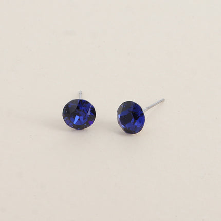 Boucles puces en laiton - cristaux de Swarovski® SS39