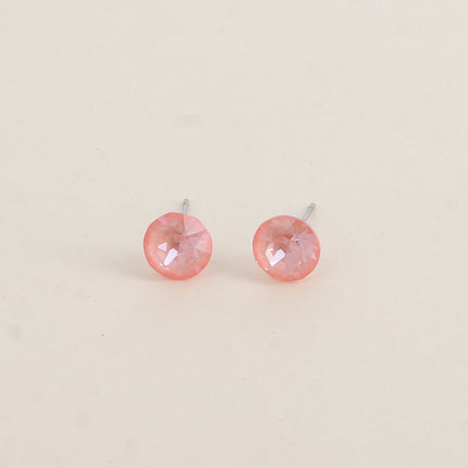 Boucles puces en laiton - cristaux de Swarovski® SS39