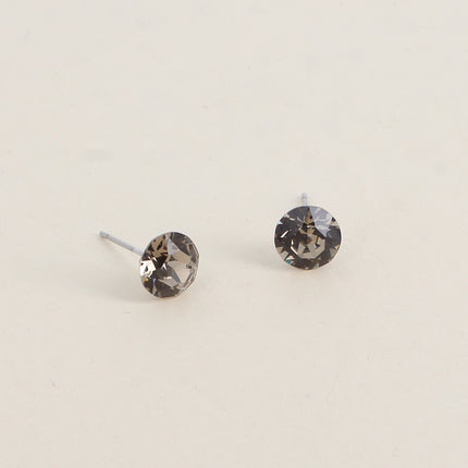 Boucles puces en laiton - cristaux de Swarovski® SS39