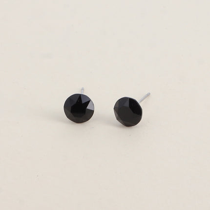 Boucles puces en laiton - cristaux de Swarovski® SS39