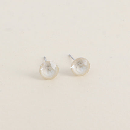 Boucles puces en laiton - cristaux de Swarovski® SS39