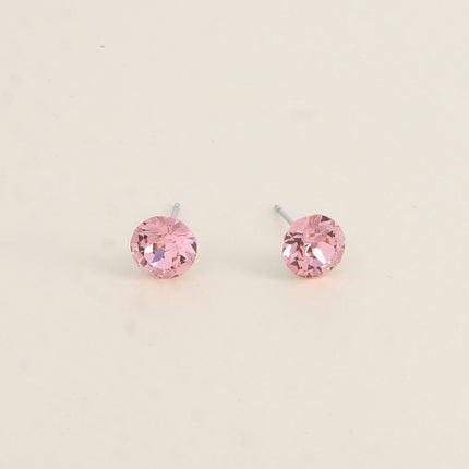 Boucles puces en laiton - cristaux de Swarovski® SS39