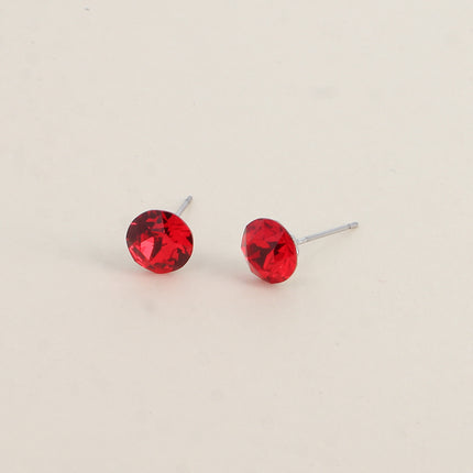 Boucles puces en laiton - cristaux de Swarovski® SS39