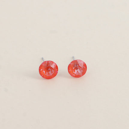 Boucles puces en laiton - cristaux de Swarovski® SS39