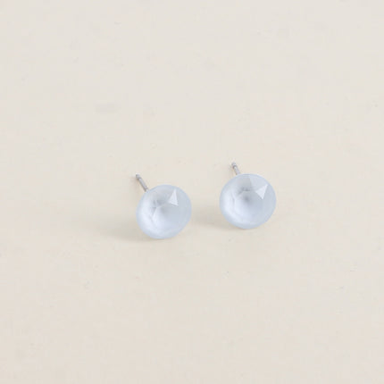 Boucles puces en laiton - cristaux de Swarovski® SS39