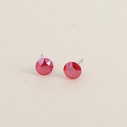 Boucles puces en laiton - cristaux de Swarovski® SS39