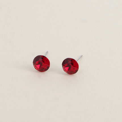 Boucles puces en laiton - cristaux de Swarovski® SS39