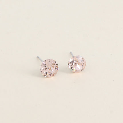 Boucles puces en laiton - cristaux de Swarovski® SS39