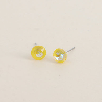Boucles puces en laiton - cristaux de Swarovski® SS39