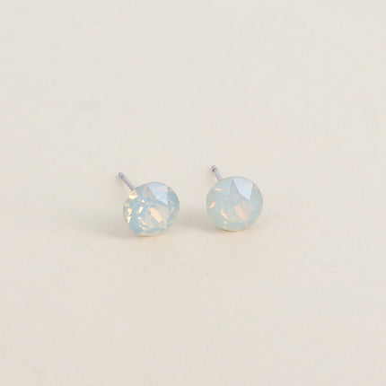 Boucles puces en laiton - cristaux de Swarovski® SS39