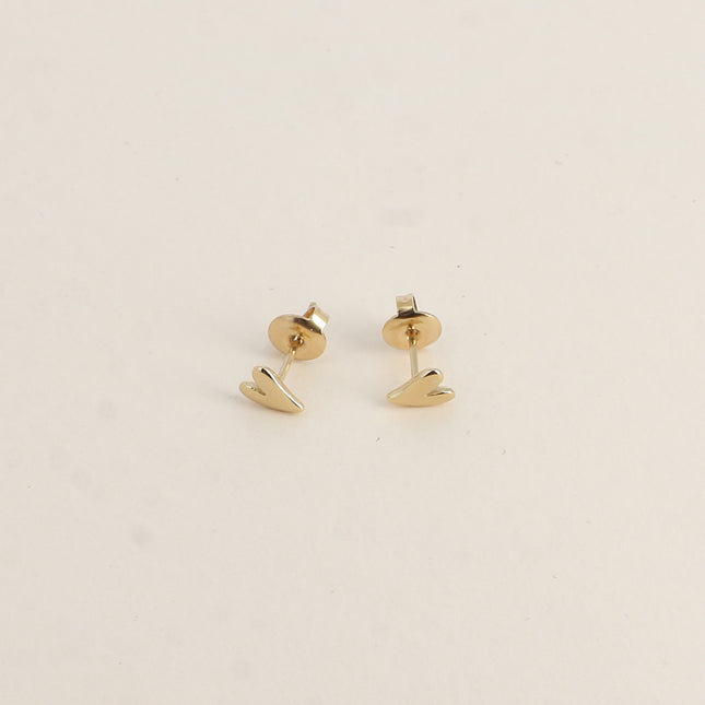 Boucles puces - petit coeur
