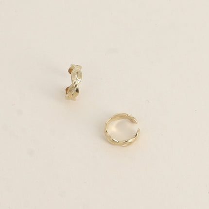 Earcuffs - forme tressée