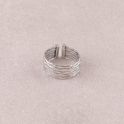 Ring - 5 textured rings