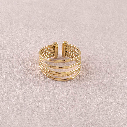 Ring - 5 textured rings