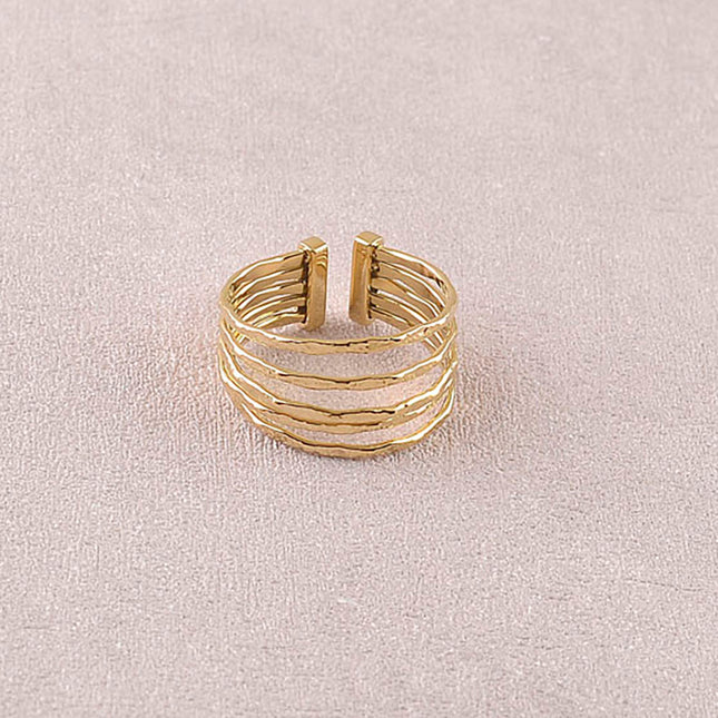 Ring - 5 textured rings