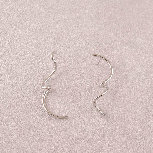 Boucles puces - ligne ondulée