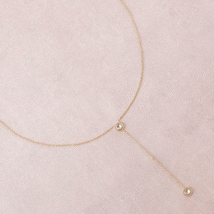 Collier Y - orné de cristaux Swarovski®