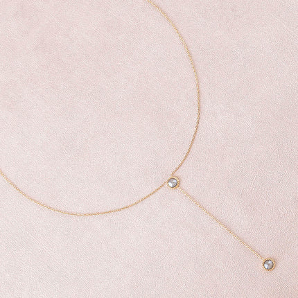 Collier Y - orné de cristaux Swarovski®