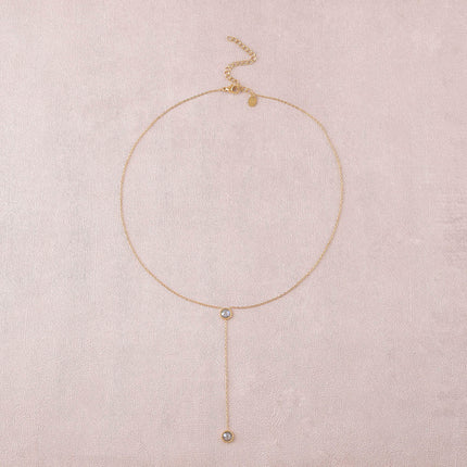 Collier Y - orné de cristaux Swarovski®