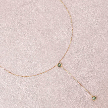 Collier Y - orné de cristaux Swarovski®