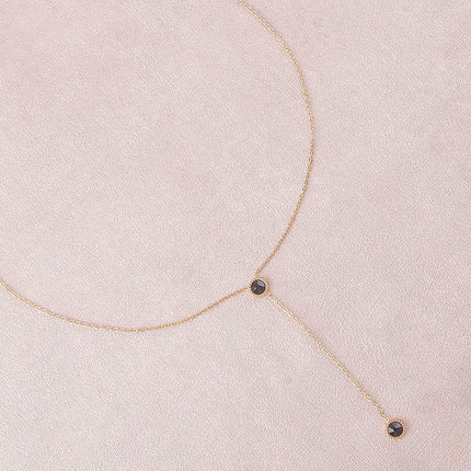 Collier Y - orné de cristaux Swarovski®