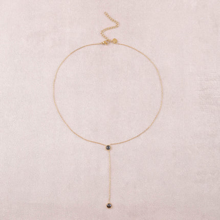 Collier Y - orné de cristaux Swarovski®