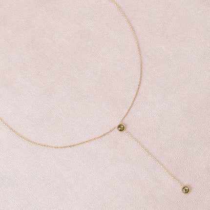 Collier Y - orné de cristaux Swarovski®