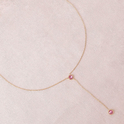 Collier Y - orné de cristaux Swarovski®