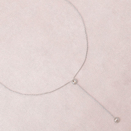 Collier Y - orné de cristaux Swarovski®