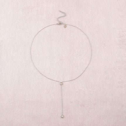 Collier Y - orné de cristaux Swarovski®