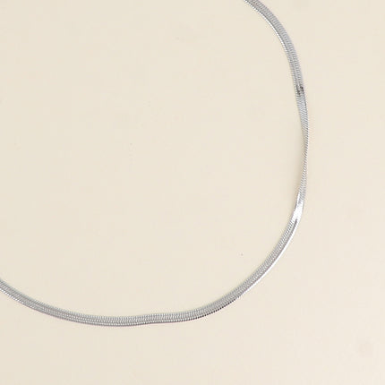 Necklace - mirror chain 38+7CM