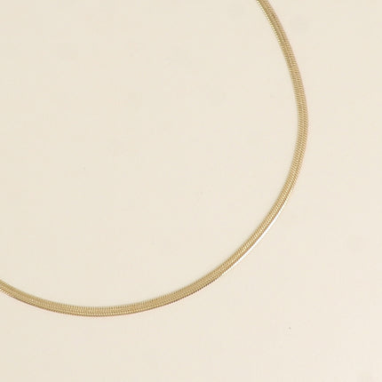 Necklace - mirror chain 38+7CM